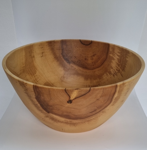 Stor skål i ahorn, Ø 47,5 cm, H 22 cm